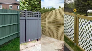 Cheap Fence Ideas For Garden with Close-Board Fencing