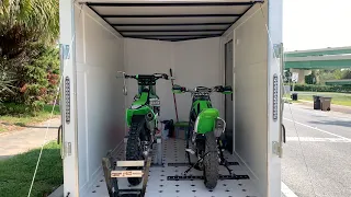 6x10 Enclosed Trailer Dirtbike Setup (Part 1) | SUPER CLEAN!!