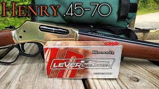 Henry .45-70 Review & Shoot Tube Feed Octagonal Barrel