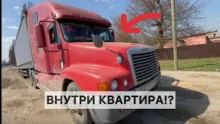 Влез в кабину настоящего американского грузовика и офигел! Обзор Freightliner с пробегом в 1,8 млн