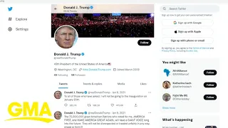 Elon Musk reinstates Trump’s Twitter account