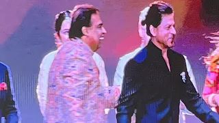 Shahrukh khan speaking Gujarati Anant Ambani wedding #viral #trending