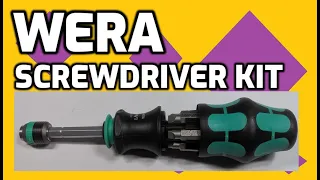 Wera 051024 Kraftform Kompakt Screwdriver Pouch Set/Kit Unboxing and Review