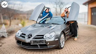 AM CONDUS O LEGENDĂ !!! Mercedes-Benz SLR McLaren în carne și oase !!! ...sau...carbon și cauciuc...