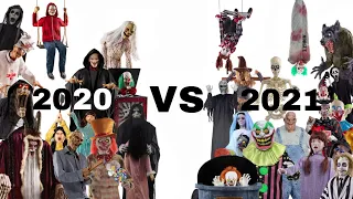 Spirit Halloween 2020 VS 2021