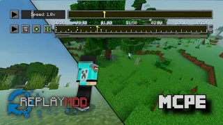 Replay Mod Release to Mcpe || Addon Mcpe || Minecraft Mcpe 1.20 +