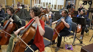 Zurich Film Orchestra recording session The Dark Knight Rises