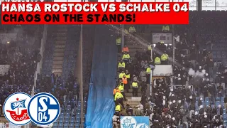 Game Suspended | Hansa Rostock vs Schalke 04 | 10-12-2023