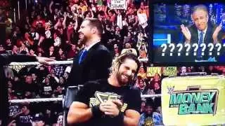 WWE Seth Rollins hosting the daily show 3/2/15