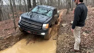 Silverado Offroad Trail Ride.  Oark,AR