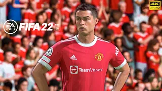 FIFA 22 PS5 - Man United Vs Atletico Madrid - UEFA Champions League - 4K Gameplay & Full match