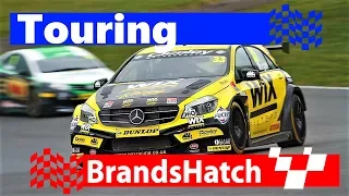 Весёлые старты: туринговые авто на британской трассе Brands Hatch прямая трансляция