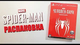 РАСПАКОВКА SPIDER-MAN СПЕЦИАЛЬНОЕ ИЗДАНИЕ PS4. КАК МЕНЯ ПОДВЕЛ ДНС