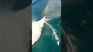 FPV footage of Teahupoo absolutely firing