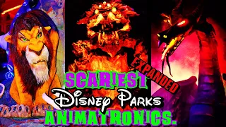 Top 12 Disney's Scariest Animatronics Remastered