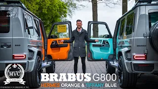 BRABUS G800 - Tiffany Blue vs. Hermes Orange I Fahrzeugpräsentation| MVC-Customs