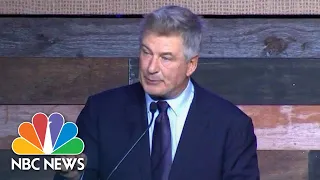 ‘We Need To Overthrow The Government Under Donald Trump,‘ Alec Baldwin Tells Dems | NBC News