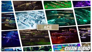 ALL ACE SOUNDS in VALORANT ( Clean AUDIO ) Updated