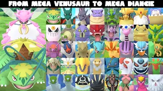 A Complete Timeline of Every Mega Evolution in Pokemon GO!