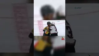 Liam O'Brien vs Keegan Kolesar in an nhl fight