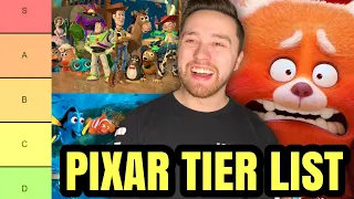 Pixar Movie Tier List (All 25 Pixar Movies Ranked with Turning Red)