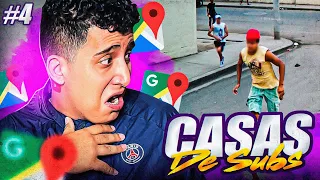 REACCIONANDO a las CASAS de mis SUBS #5 UBICACIONES PELIGROSAS ⚠☠ por GOOGLE MAPS📍🌎