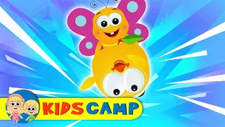 Lucky Ducky An Apple Adventure With Butterfly | Cartoon Series For Kids By KidsCamp