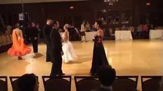 Ballroom Standard Pro-Am Silver Tango. Sergey Kirichenko and his student. 2014 Maple Leaf Classic.