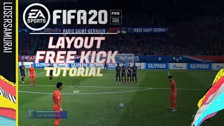 FIFA 20 New Free Kick | Layout Tutorial