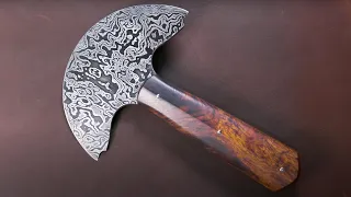 Making the Worlds Nicest Leather Knife!