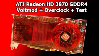 ATI Radeon HD 3870 GDDR4 - Вольтмод, разгон и тест