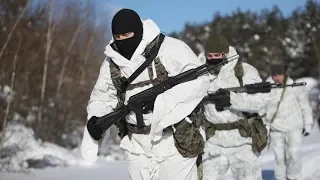 Уничтожение украинской ДРГ / The destruction of the Ukrainian saboteurs.