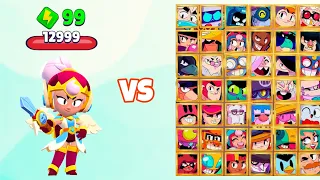 Boss Janet Vs All Brawlers|| Brawl Stars