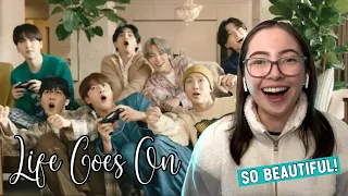 Reacting to "Life Goes On" by BTS for the FIRST TIME - Such a comforting song!💜 | Canadian Reacts