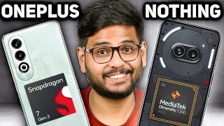 The Reality of Snapdragon 7 Gen 3 Ft. OnePlus Nord CE4 vs Nothing Phone 2(a)