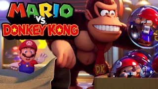 Mario vs. Donkey Kong (Switch) - Full Game - No Damage 100% Walkthrough (All 136 Level)