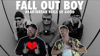FALL OUT BOY - “Heartbreak feels so good” | Aussie Metal Heads Reaction