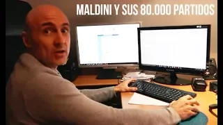 Maldini y sus 80.000 partidos como no los habías visto antes