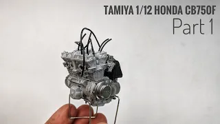How to build TAMIYA 1/12 Honda CB750F - PART 1