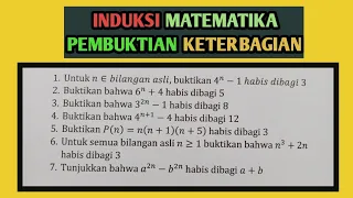 INDUKSI MATEMATIKA KETERBAGIAN