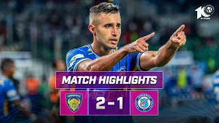 Match Highlights | Chennaiyin FC 2-1 Jamshedpur FC | MW 21 | ISL 2023-24