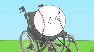 Baseball in a wheelchair
