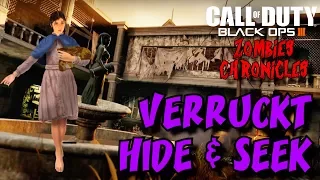 ZOMBIES CHRONICLES VERRUCKT: SAMANTHA'S HIDE & SEEK EASTER EGG TUTORIAL!