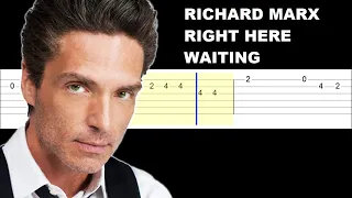 Richard Marx - Right Here Waiting (Easy Guitar Tabs Tutorial)