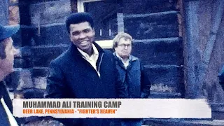 Muhammad Ali Training RARE | Fighter's Heaven Deer Lake, PA | Eddie "Bossman" Jones