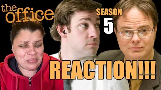 FIRST TIME WATCHING | THE OFFICE Season 5 - REACTION BINGE | EPISODES 7 thru 9 | Part 3 🤣