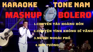 KARAOKE MASHUP BOLERO ĐÀM VĨNH HƯNG-HOÀI LÂM/NÉT VIỆT KARAOKE