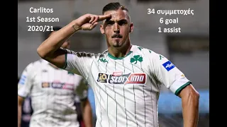 Carlitos Panathinaikos 2020/21 6 goal & 1 ssist