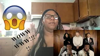 Evolution of Rihanna - Pentatonix REACTION!