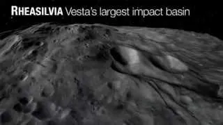 Sobrevuelo cercano al asteroide gigante Vesta